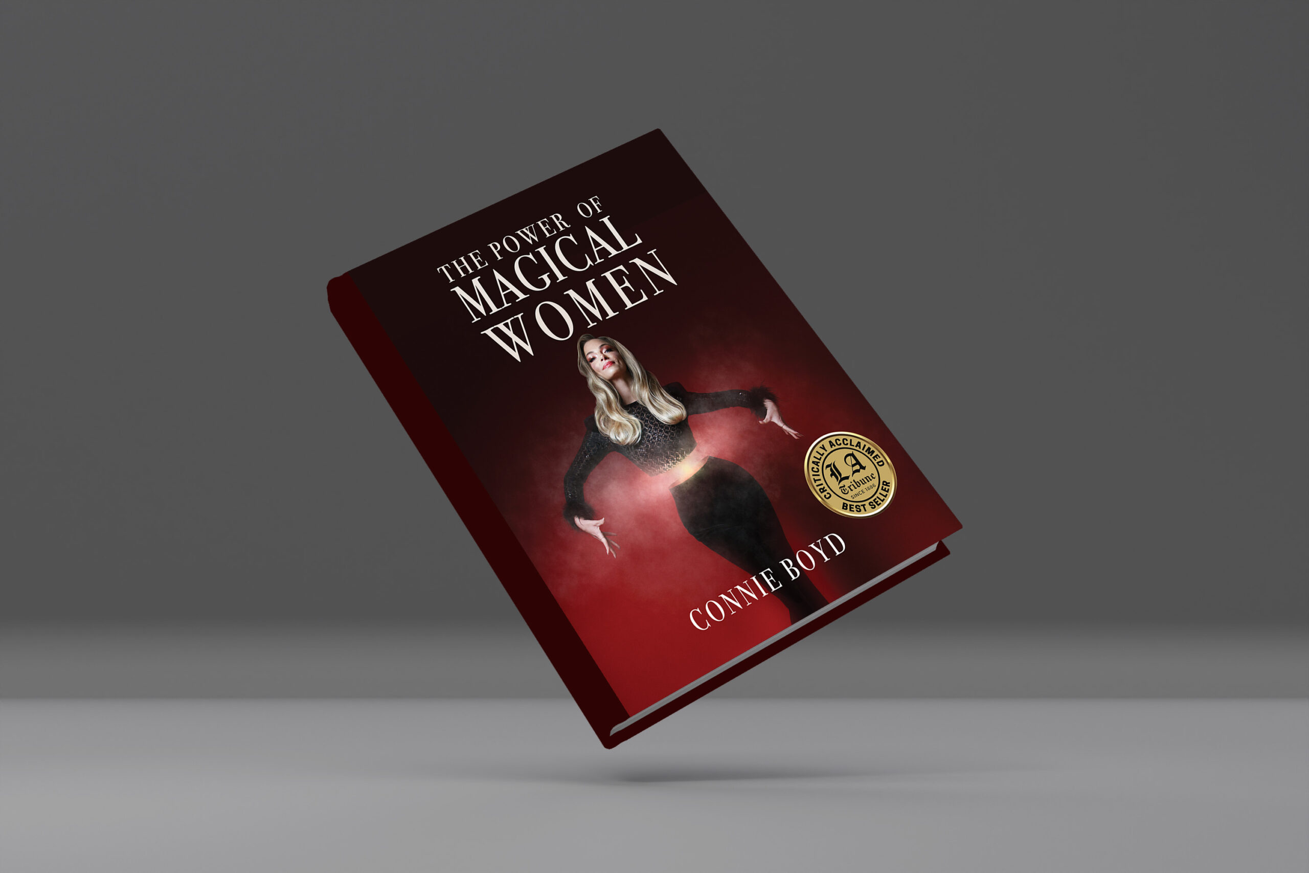 The Power of Magical Women floating book cover image Los Angeles Tribune label logo