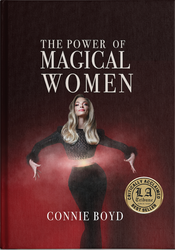 The Power of Magical Women Book Cover with Los Angeles Tribune sticker