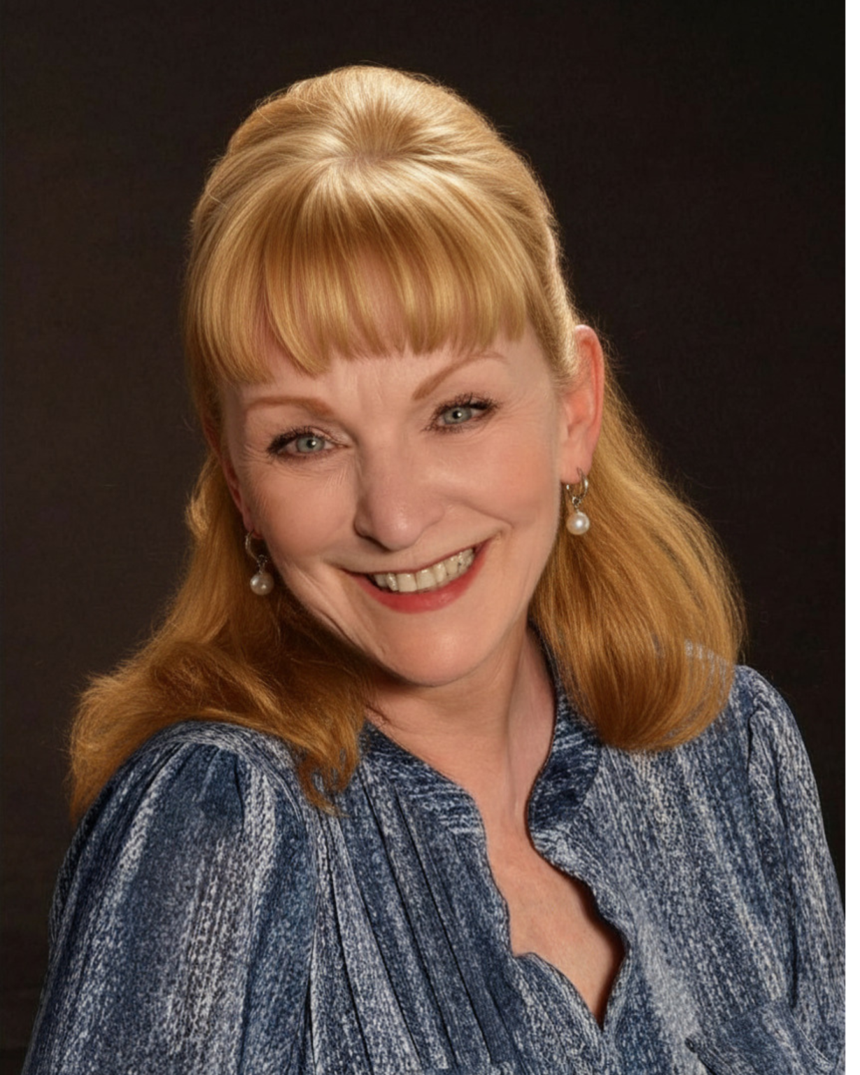 Smiling headshot of award winning author Connie Boyd