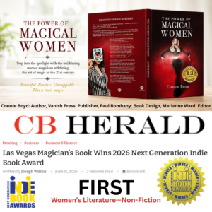 Las Vegas Magician Wins 2026 Indie Book Award